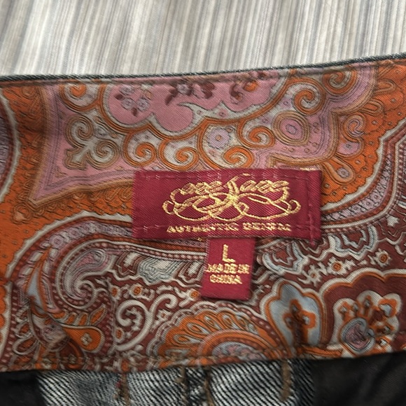 Denim is hot! Skirt for fall! Size L - Picture 2 of 4